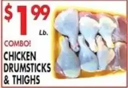 Pioneer Supermarkets Chicken Drumsticks & Thighs offer