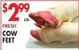 Pioneer Supermarkets Fresh Cow Feet offer