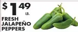 Pioneer Supermarkets Fresh Jalapeño Peppers offer
