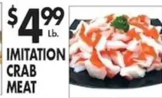Pioneer Supermarkets Imitation Crab Meat offer