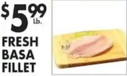 Pioneer Supermarkets Fresh Basa Fillet offer