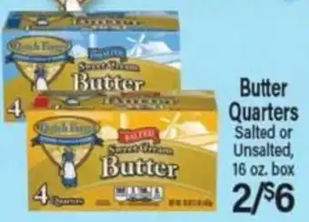 Angelo Caputo's Fresh Market Dutch Farms butter quarters offer