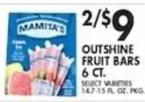 Pioneer Supermarkets Mamita's Outshine Fruit Bars offer