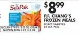 Pioneer Supermarkets P.F. Chang's frozen meals offer