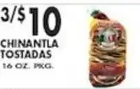 Pioneer Supermarkets Chinantla Tostadas offer