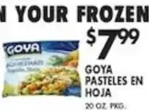 Pioneer Supermarkets Goya pasteles en hoja offer