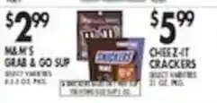 Pioneer Supermarkets M&M's grab & go sup offer