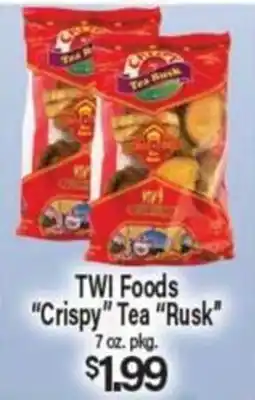 Angelo Caputo's Fresh Market TWI Foods Crispy Tea Rusk offer