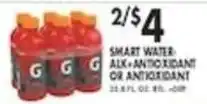 Pioneer Supermarkets Smart Water offer