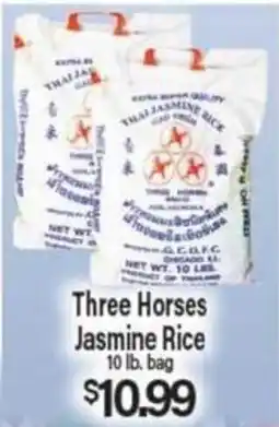 Angelo Caputo's Fresh Market Three Horses Jasmine Rice offer