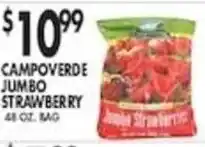 Pioneer Supermarkets Campoverde jumbo strawberry offer