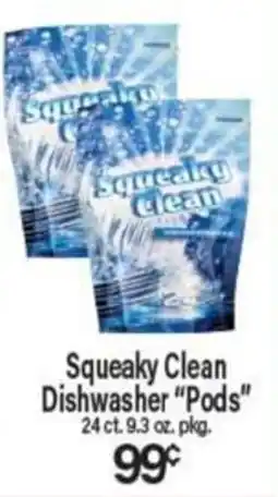 Angelo Caputo's Fresh Market Squeaky Clean Dishwasher Pods offer
