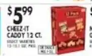 Pioneer Supermarkets Cheez-it Caddy offer