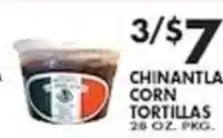 Pioneer Supermarkets Chinantla Corn Tortillas offer