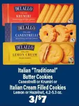 Angelo Caputo's Fresh Market Delallo italian butter cookies offer