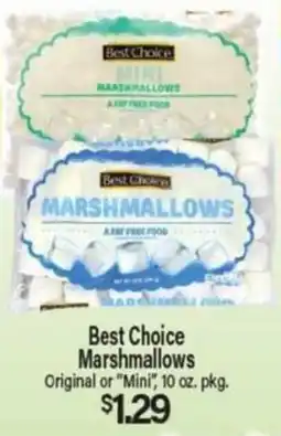 Angelo Caputo's Fresh Market Best Choice Marshmallows offer