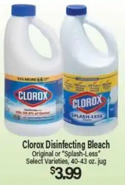 Angelo Caputo's Fresh Market Clorox disinfecting bleach offer