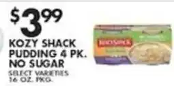 Pioneer Supermarkets Kozy Shack Pudding offer