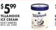 Pioneer Supermarkets Tillamook ice cream offer