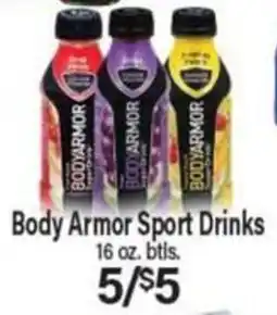 Angelo Caputo's Fresh Market Body Armor Sport Drinks offer