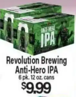 Angelo Caputo's Fresh Market Revolution Brewing Anti-Hero IPA offer