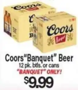 Angelo Caputo's Fresh Market Coors Banquet Beer offer