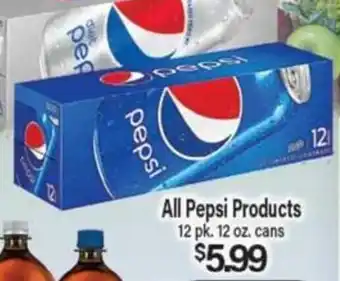 Angelo Caputo's Fresh Market All Pepsi Products offer