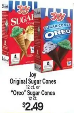 Angelo Caputo's Fresh Market Joy Original Sugar Cones or Oreo Sugar Cones offer