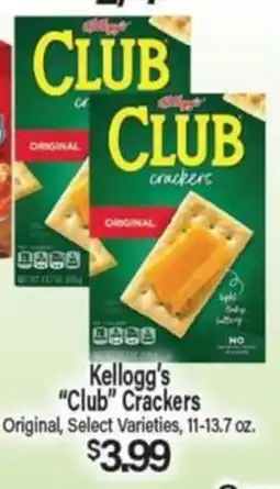 Angelo Caputo's Fresh Market Kellogg's Club Crackers offer