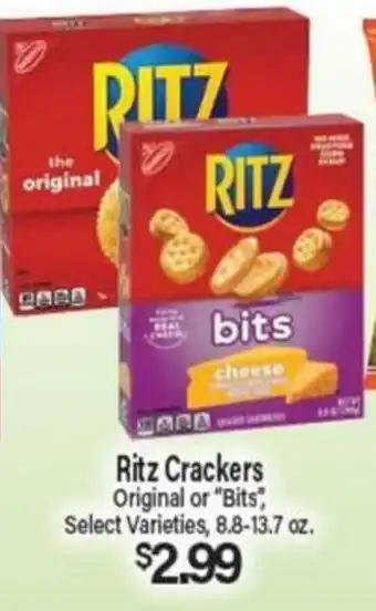Angelo Caputo's Fresh Market Ritz Crackers offer