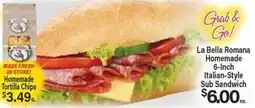 Angelo Caputo's Fresh Market La Bella Romana Homemade Italian-Style Sub Sandwich offer