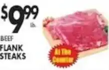Pioneer Supermarkets Beef Flank Steaks offer