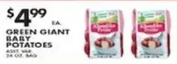 Pioneer Supermarkets Green Giant baby potatoes offer