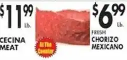 Pioneer Supermarkets Fresh Chorizo Mexican offer