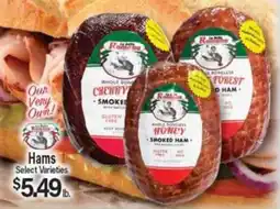 Angelo Caputo's Fresh Market Le Dolce Romana hams offer