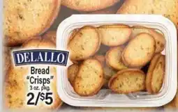 Angelo Caputo's Fresh Market Delallo bread crisps offer
