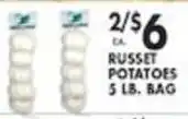 Pioneer Supermarkets russet potatoes offer