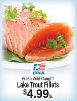 Angelo Caputo's Fresh Market Fresh Wild Caught Lake Trout Fillets offer