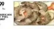 Pioneer Supermarkets American peel shrimp offer