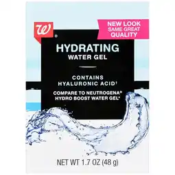 Walgreens Hydrating Water Gel offer