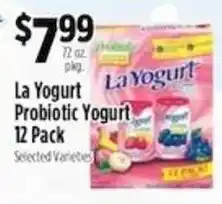Pioneer Supermarkets La Yogurt Probiotic Yogurt offer