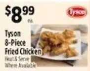 Pioneer Supermarkets Tyson 8-Piece Fried Chicken offer