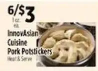 Pioneer Supermarkets InnovAsian Cuisine Pork Potstickers offer