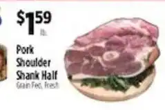 Pioneer Supermarkets Pork Shoulder Shank Half offer