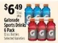 Pioneer Supermarkets Gatorade sports drinks offer