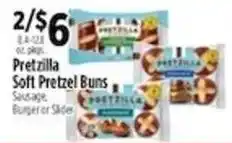 Pioneer Supermarkets Pretzilla Soft Pretzel Buns offer