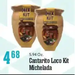 Market Basket Cantarito Loco Kit Michelada offer