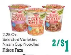 Market Basket Nissin Cup Noodles offer