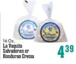 Market Basket La Vaquita Salvadoran or Honduran Crema offer