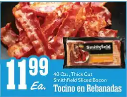 Market Basket Smithfield Sliced Bacon offer